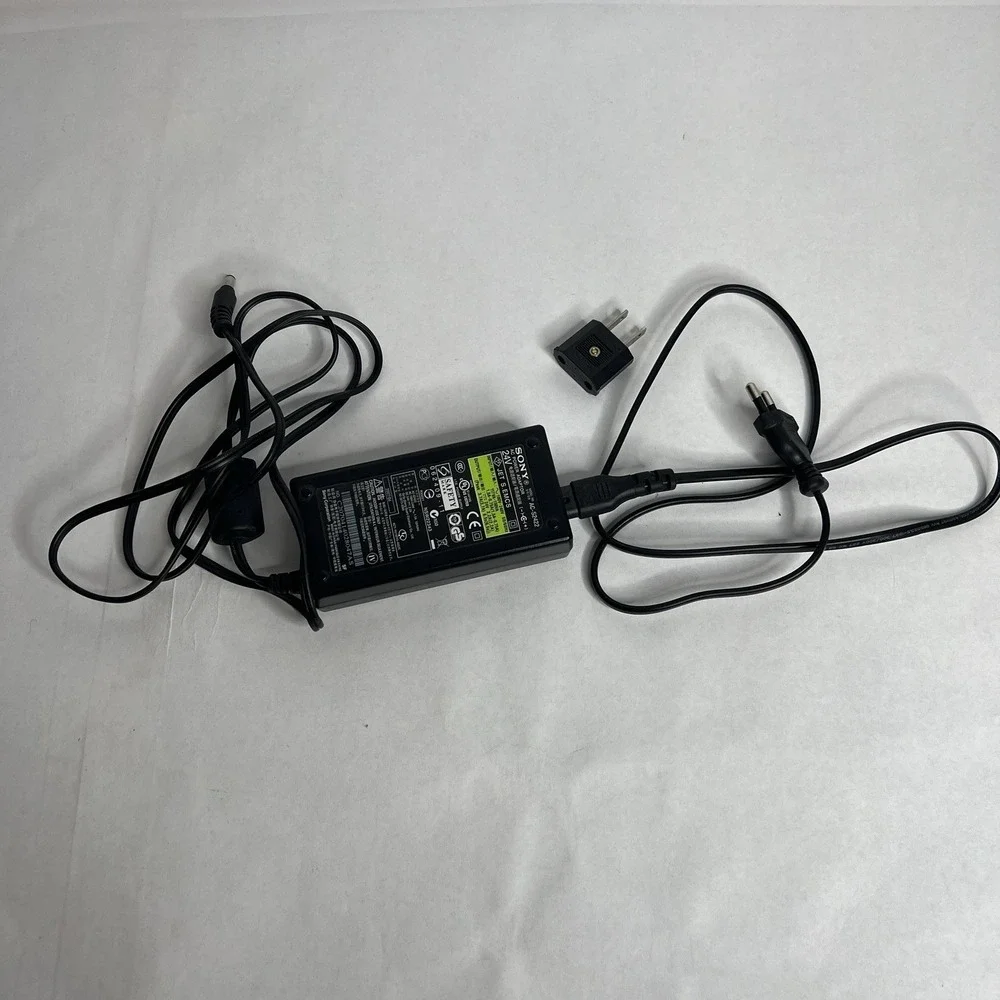 Sony Photosmart 245 Compact Photo‎ Printer Power Cord w/ Adapter (used Overseas)